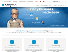 Tablet Screenshot of eezytool.ch
